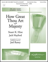 How Great Thou Art with Majesty Handbell sheet music cover